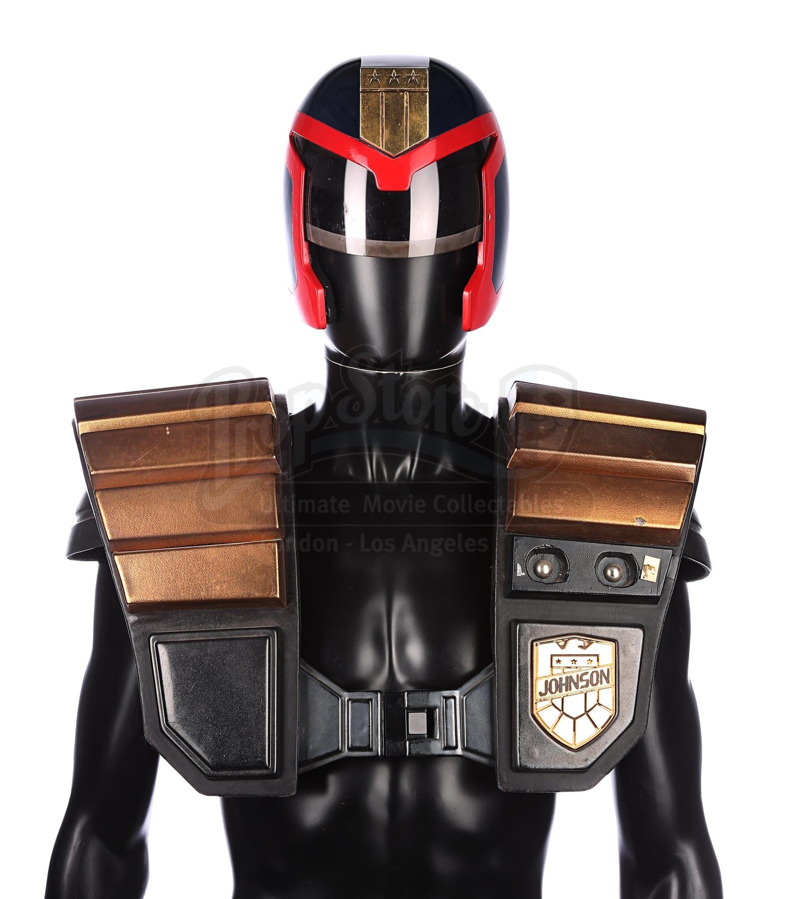 JUDGE DREDD (1995) - Street Judge Helmet and Shoulder Armour