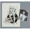 Image 2 : RED SONJA (2014) - Frank Thorne Hand-Drawn T-Shirt Artwork and Signed Comic Book
