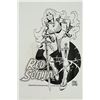 Image 4 : RED SONJA (2014) - Frank Thorne Hand-Drawn T-Shirt Artwork and Signed Comic Book