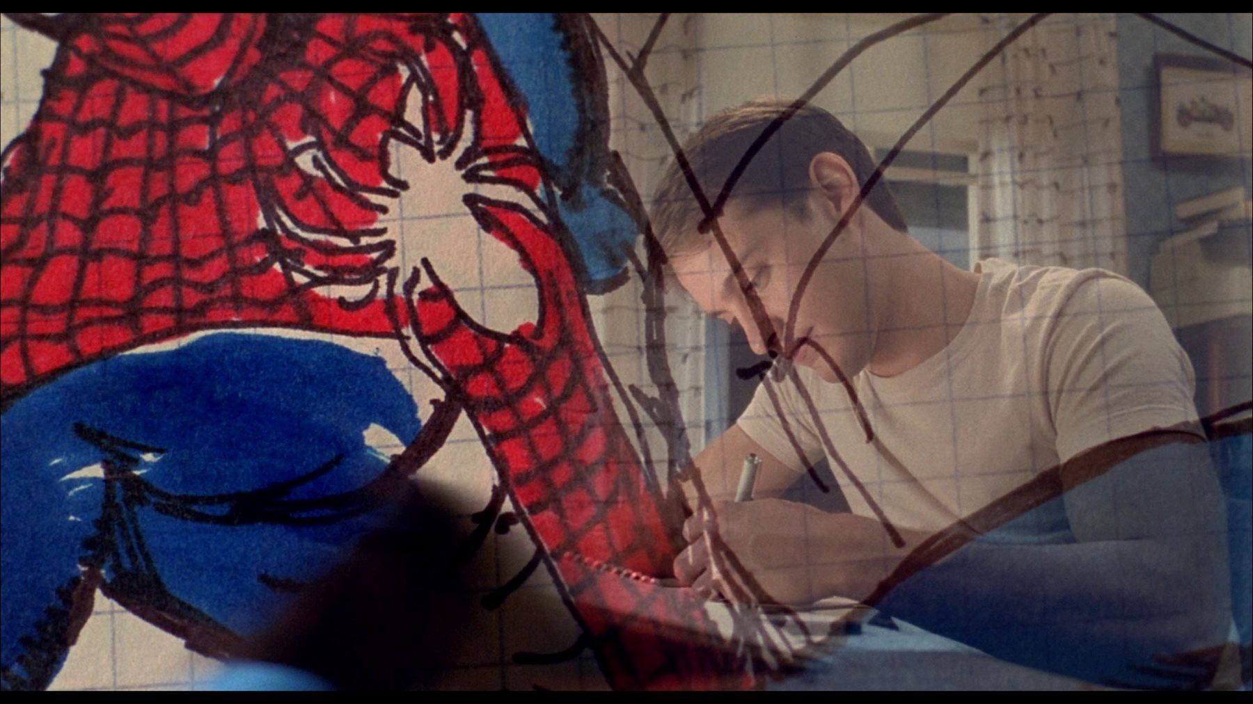 SPIDER-MAN (2002) - Peter Parker's (Tobey Maguire) Hand-Drawn Spider