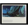 Image 1 : STAR WARS: A NEW HOPE (1977) - Ralph McQuarrie Autographed Jawa Sandcrawler Print