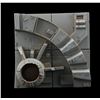 Image 2 : STAR WARS: A NEW HOPE (1977) - 6” x 6” Medium Altitude Death Star Surface Square