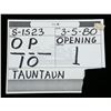 Image 3 : STAR WARS: THE EMPIRE STRIKES BACK (1980) - Pair of Tauntaun Stop-Motion Sequence Paper Slates