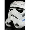 Image 3 : STAR WARS TRILOGY (1977-83) - Cast and Crew Autographed Stormtrooper Helmet