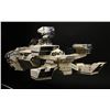Image 17 : STARSHIP TROOPERS (1997) - Battle-Damanged Federation Corvette Transport Model Miniature