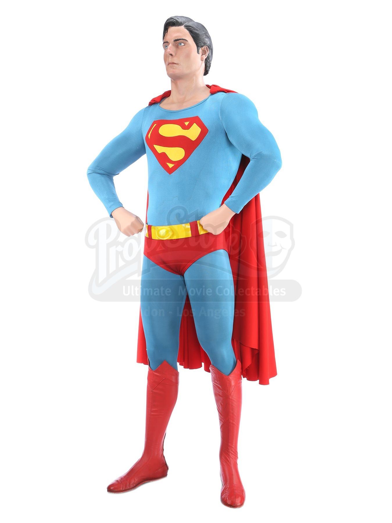 Lot # 406 : SUPERMAN FRANCHISE (1978-1987) - Superman's (Christopher Reeve)  Complete Costume