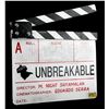 Image 2 : UNBREAKABLE (2000) - Production-Used Clapperboard