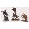 Image 2 : Collection Of 3 Frederic Remington Bronzes