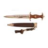 Image 1 : WWII Nazi German SA Dagger With Rare Double Hanger