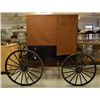 Image 2 : Amish Wooden Buggy With Canvas Top