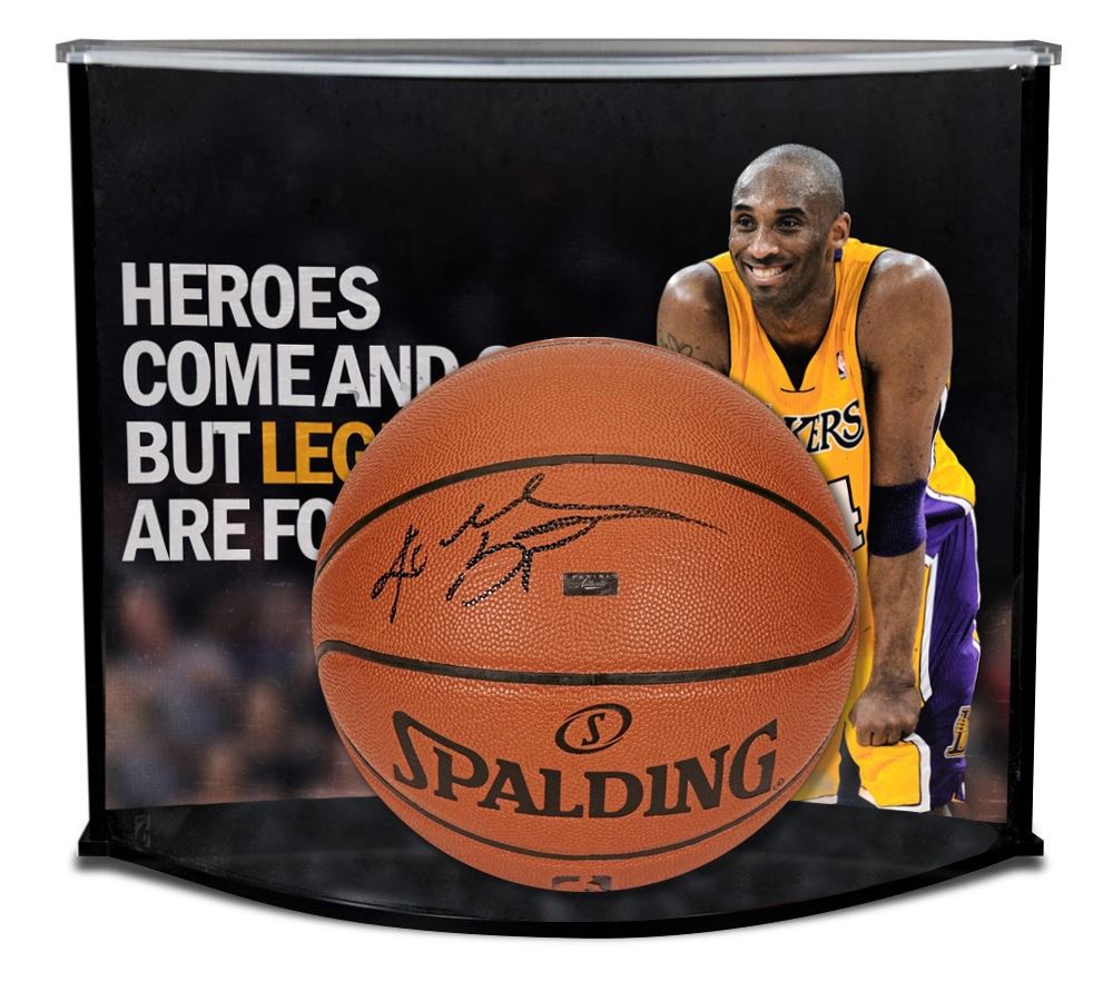 kobe bryant signed basketball
