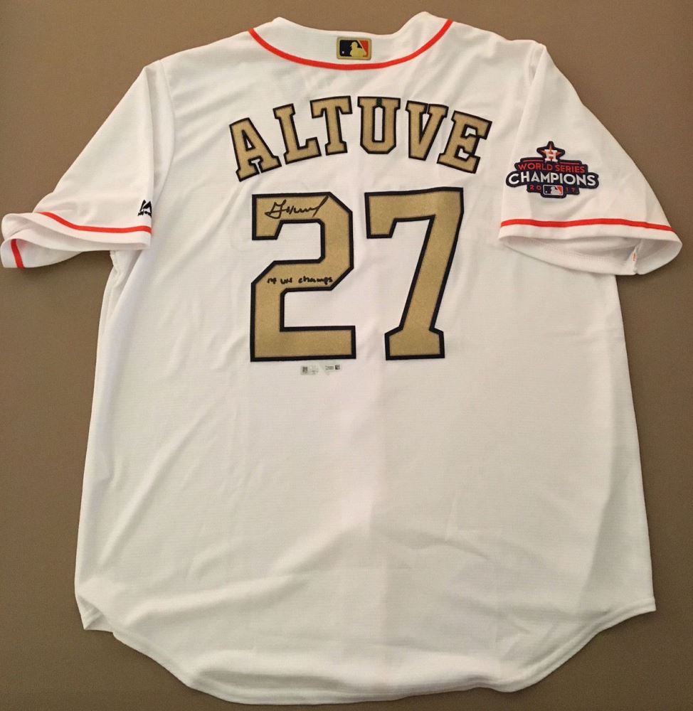 jose altuve signed jersey