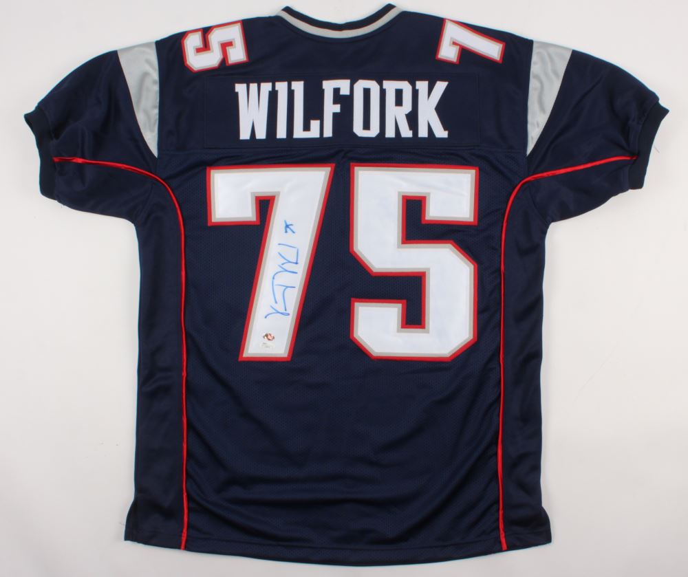 vince wilfork patriots jersey