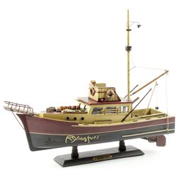 Richard Dreyfuss Signed  Jaws  Orca Model Boat (JSA COA)