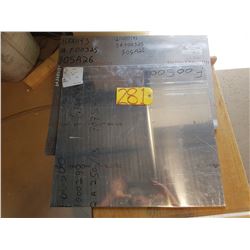 Lot of Aluminum plate