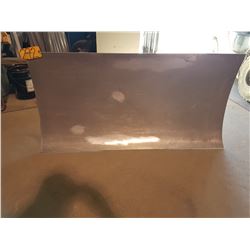 Curved Aluminum Sheet (Snow bucket style)