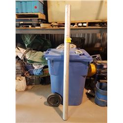 Aluminum Tubes 73"1/2 x 3"1/2