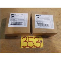Box of 12 Fine Line Masking Tape 1/16"