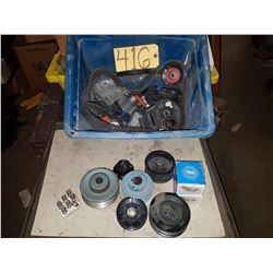Plastic Bin with contain