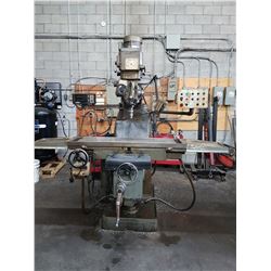 First Milling with Fagor Digital Read Out (no feed)