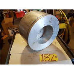 Aluminum round piece 11"5/16 x 6"7/8