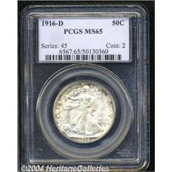 1916-D[50C] MS65 PCGS.