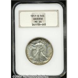 1917-S[50C] Obverse MS64 NGC.