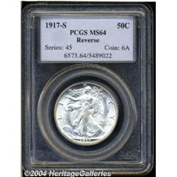 1917-S[50C] Reverse MS64 PCGS.