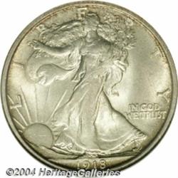 1918-D[50C] MS64 NGC.