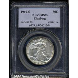 1919-S[50C] MS65 PCGS.
