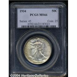 1934[50C] MS66 PCGS.