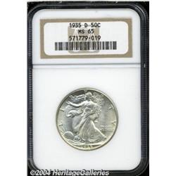 1935-D[50C] MS65 NGC.