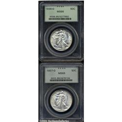 1936-D[50C] MS66 PCGS,