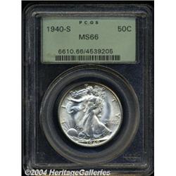 1940-S[50C] MS66 PCGS.
