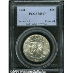 1941[50C] MS67 PCGS.