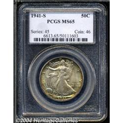 1941-S[50C] MS65 PCGS.