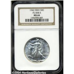 1942[50C] MS66 NGC.