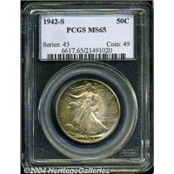 1942-S[50C] MS65 PCGS.