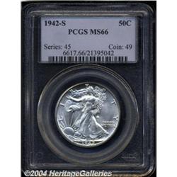 1942-S[50C] MS66 PCGS.