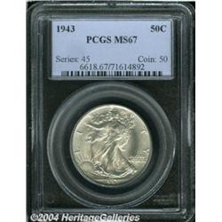 1943[50C] MS67 PCGS.