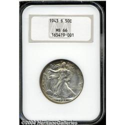 1943-S[50C] MS66 NGC.
