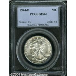 1944-D[50C] MS67 PCGS.