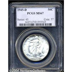 1945-D[50C] MS67 PCGS.