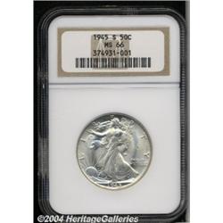 1945-S[50C] MS66 NGC.