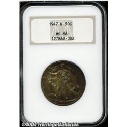 1947-D[50C] MS66 NGC.