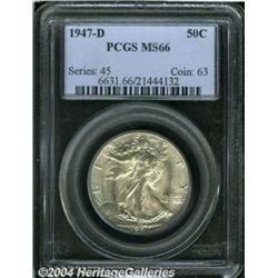1947-D[50C] MS66 PCGS.