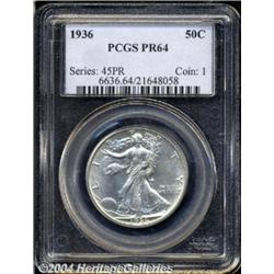 1936[50C] PR64 PCGS.
