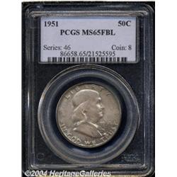 1951[50C] MS65 Full Bell Lines PCGS.