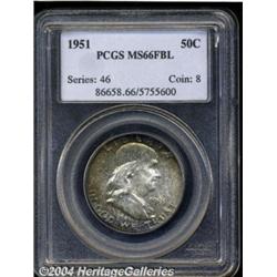 1951[50C] MS66 Full Bell Lines PCGS.