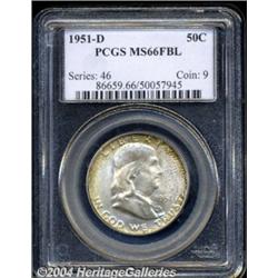 1951-D[50C] MS66 Full Bell Lines PCGS.